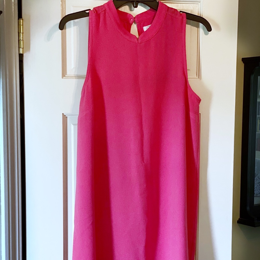 Pink MudPie Scalloped Sleeveless Dress or Tunic
